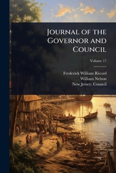 Paperback Journal of the Governor and Council Book