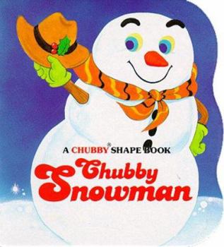 Hardcover Chubby Snowman Book