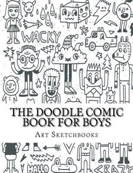 Paperback The Doodle Comic Book for Boys Book