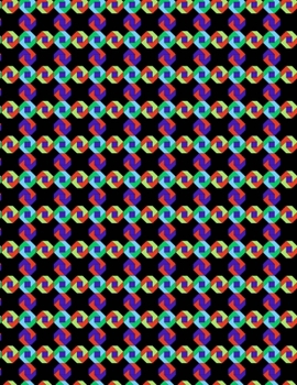 Paperback Cornell Notes Notebook: Abstract 3/Blue Green - Large 8.5"x11" - 140 Page - Cornell Note Taking System for Students - College-Ruled - Softboun Book