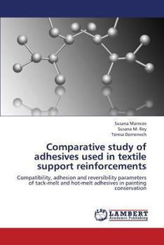 Paperback Comparative Study of Adhesives Used in Textile Support Reinforcements Book