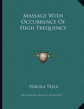 Paperback Massage with Occurrence of High Frequency Book