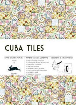 Gift Wrap Book Vol. 69 -Cuba Tiles (Gift & Creative Paper Books) (English, Spanish, French, Italian and German Edition)