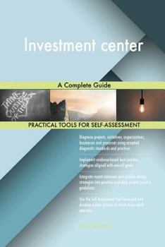 Paperback Investment center A Complete Guide Book