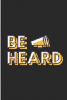 Paperback Be Heard: Soccer Referee Blank Lined Note Book