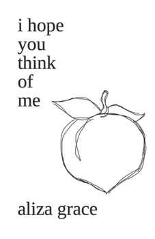 Paperback i hope you think of me Book