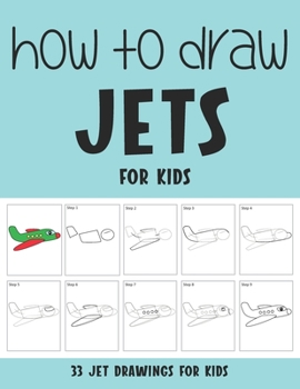 Paperback How to Draw Jets for Kids Book