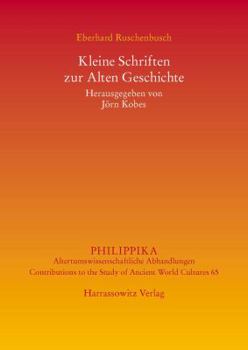 Hardcover Kleine Schriften Zur Alten Geschichte [German] Book