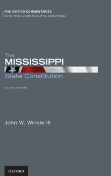 Hardcover Mississippi State Constitution Book