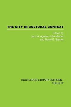 Paperback The City in Cultural Context Book