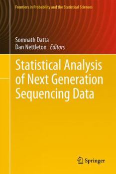 Hardcover Statistical Analysis of Next Generation Sequencing Data Book