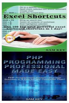 Paperback Excel Shortcuts & PHP Programming Professional Made Easy Book