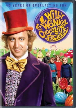 DVD Willy Wonka And The Chocolate Factory Book
