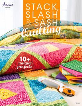 Paperback Stack, Slash & Sash Quilting Book