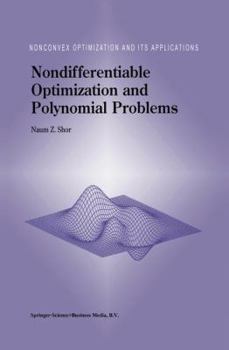 Hardcover Nondifferentiable Optimization and Polynomial Problems Book