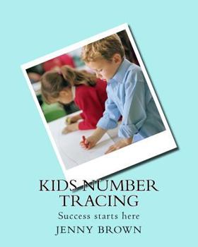 Paperback Kids number tracing: Success starts here Book