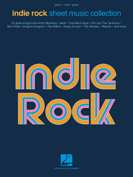 Paperback Indie Rock Sheet Music Collection Book