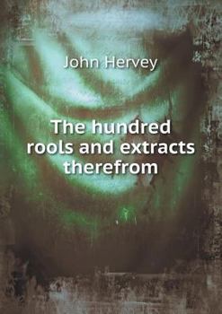 Paperback The hundred rools and extracts therefrom Book