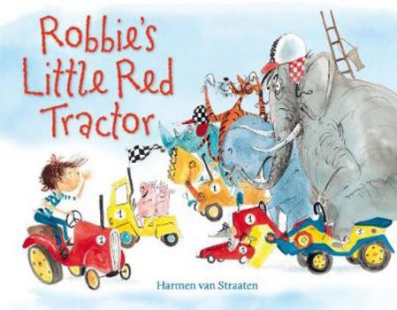 Paperback Robbie's Little Red Tractor Book