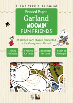 Misc. Moomin Fun Friends Paper Garland Book