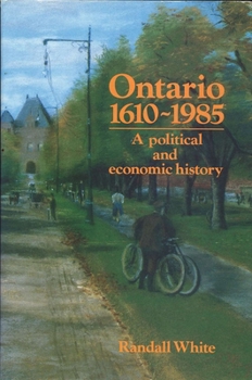 Paperback Ontario 1610-1985 Book
