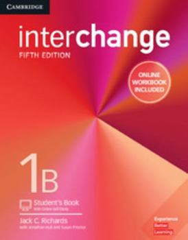 Paperback Interchange Level 1b Student's Book with Online Self-Study and Online Workbook Book
