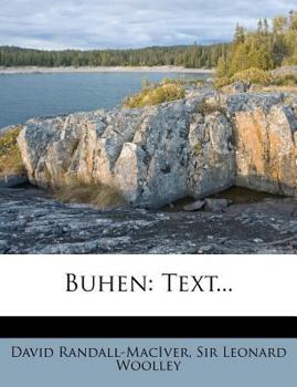 Paperback Buhen: Text... Book