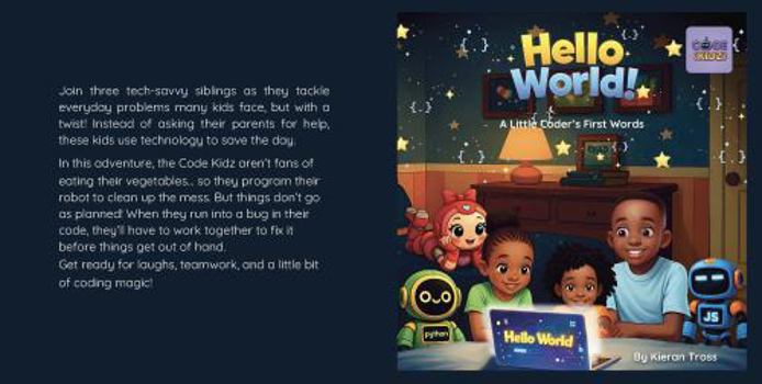 Paperback Hello World!: A Little Coder's First Words (Code Kidz) Book