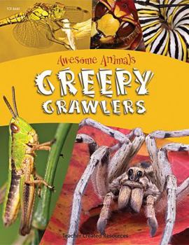 Paperback Awesome Animals: Creepy Crawlers Book