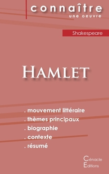 Paperback Fiche de lecture Hamlet de Shakespeare (Analyse littéraire de référence et résumé complet) [French] Book