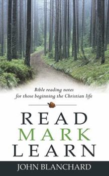 Paperback Read Mark Learn: Bible Reading Notes for Those Beginning the Christian Life Book