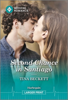 Mass Market Paperback Second Chance in Santiago [Large Print] Book