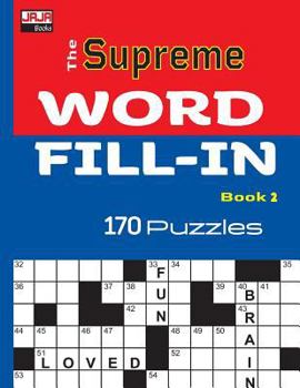 Paperback The SUPREME WORD FILL-IN Book [Large Print] Book