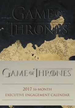 Calendar Game of Thrones 2016-2017 16-Month Executive Engagement Calendar Book