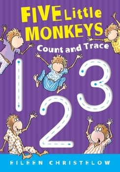 Board book Five Little Monkeys Count and Trace Book