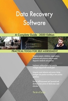 Paperback Data Recovery Software A Complete Guide - 2020 Edition Book