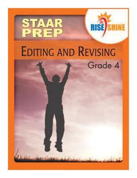 Paperback Rise & Shine STAAR Prep Editing & Revising Grade 4 Book