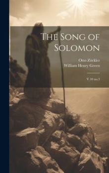 Hardcover The Song of Solomon: V.10 no.3 Book