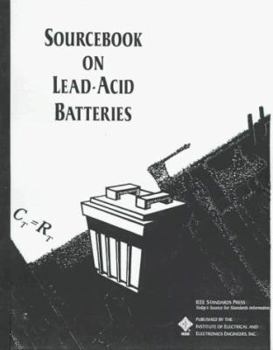 Paperback Sourcebook on Lead-Acid Batteries Book