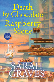 Hardcover Death by Chocolate Raspberry Scone Book