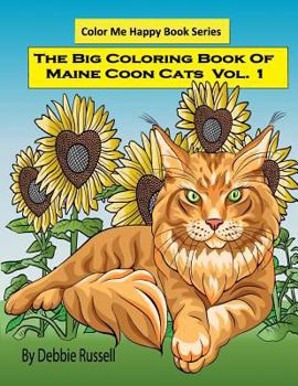 Paperback The Big Coloring Book Of Maine Coon Cats - Volume 1 Book