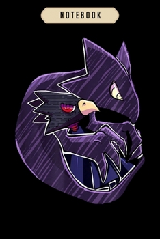 Notebook: Tokoyami anime  Notebook|6x9(100 pages)Blank Lined Journal For kids, ramen, anime, manga lovers, student, school, women, girls, boys, men, birthday gifts|Anime gifts