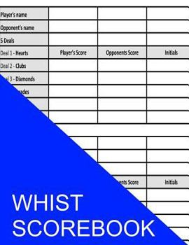 Paperback Whist Scorebook Book