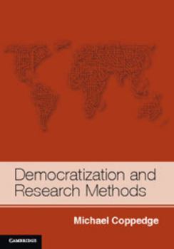 Hardcover Democratization and Research Methods Book