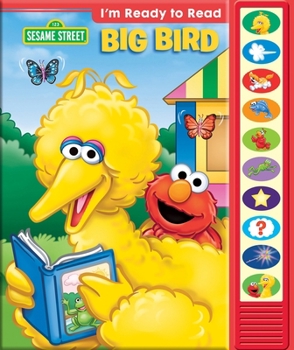 Hardcover Sesame Street: Big Bird I'm Ready to Read Sound Book [With Battery] Book