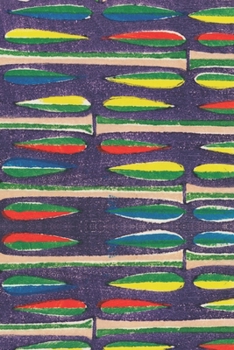 Journal: Blank Lined Journal for Writing, 6x9", Japanese Textile Design by Furuya Korin (Vintage Japanese Woodblock Textile Motif Series)