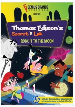 DVD Thomas Edison's Secret Lab: Rock It to the Moon Book