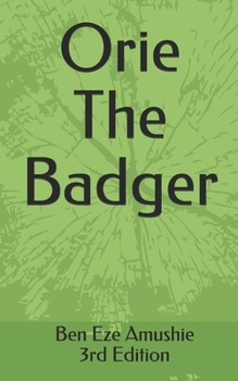 Paperback Orie The Badger Book