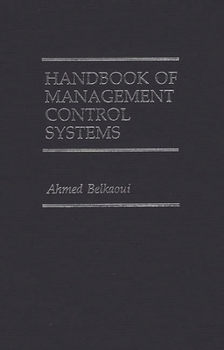 Hardcover Handbook of Management Control Systems Book