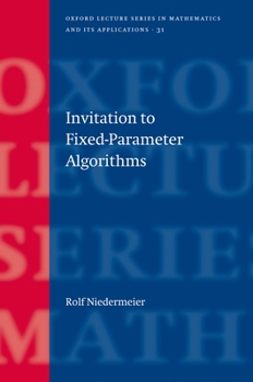 Hardcover Invitation to Fixed Parameter Algorithms Book